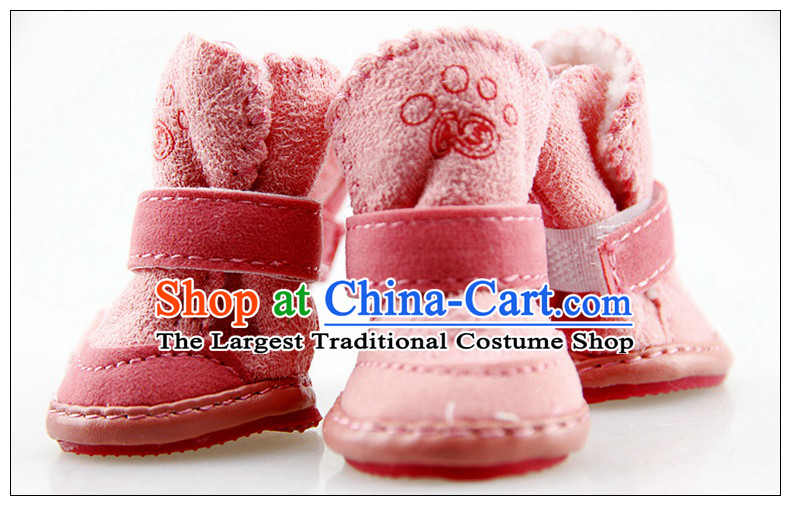 Dog shoes sub tedu dog shoes for autumn and winter Lamb Wool Velvet snowshoeing than Xiong VIP Hiromi pet dogs small cotton shoes snowshoeing Maroon 1 pictures, prices, brand platters! The elections are supplied in the national character of distribution, so action, buy now enjoy more preferential! As soon as possible.