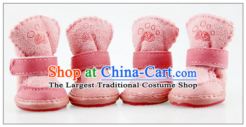 Dog shoes sub tedu dog shoes for autumn and winter Lamb Wool Velvet snowshoeing than Xiong VIP Hiromi pet dogs small cotton shoes snowshoeing Maroon 5 pictures, prices, brand platters! The elections are supplied in the national character of distribution, so action, buy now enjoy more preferential! As soon as possible.