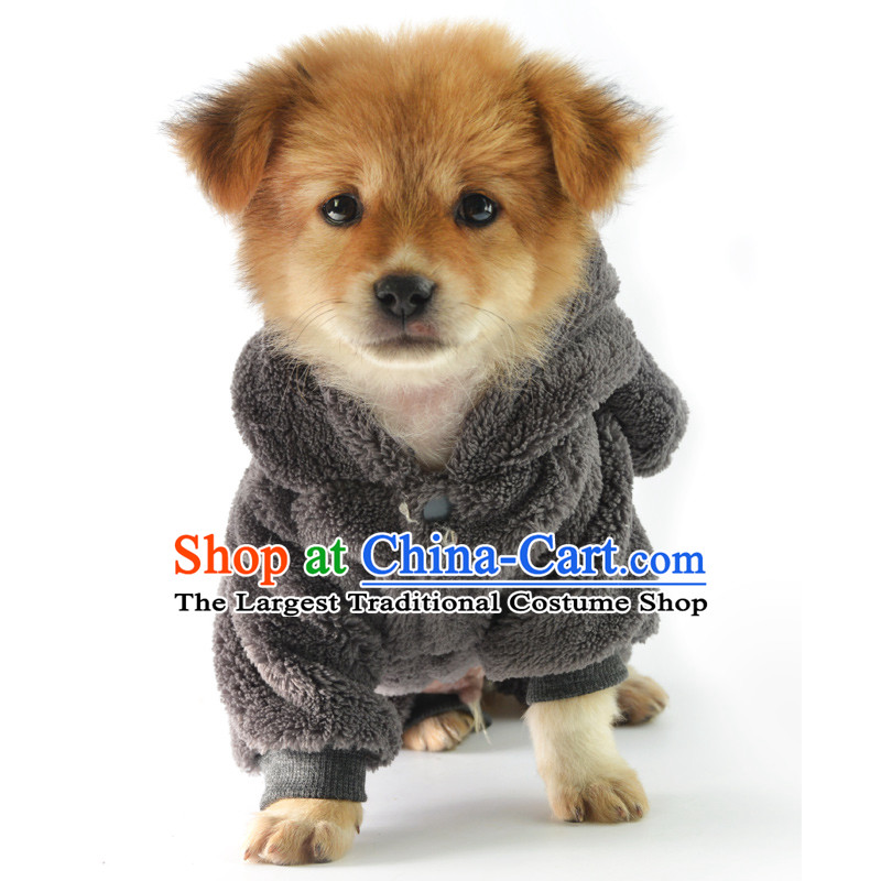 Fast skip dog clothes pet four feet, Yi morph replacing autumn warm winter Feather & tedu than small dogs Dress Bear VIP load spring and autumn coral dog sweater package mail coral XXS, faster claptrap shopping on the Internet has been pressed.