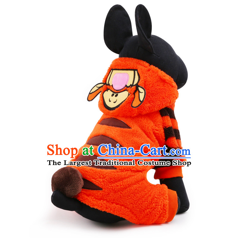 Pets allowed for autumn and winter clothing petcircle clothes small cats and dogs Mimi tedu gross dog clothes pet four feet, Yi dog supplies orange clothing/tigers morph replacing m,petcircle,,, shopping on the Internet