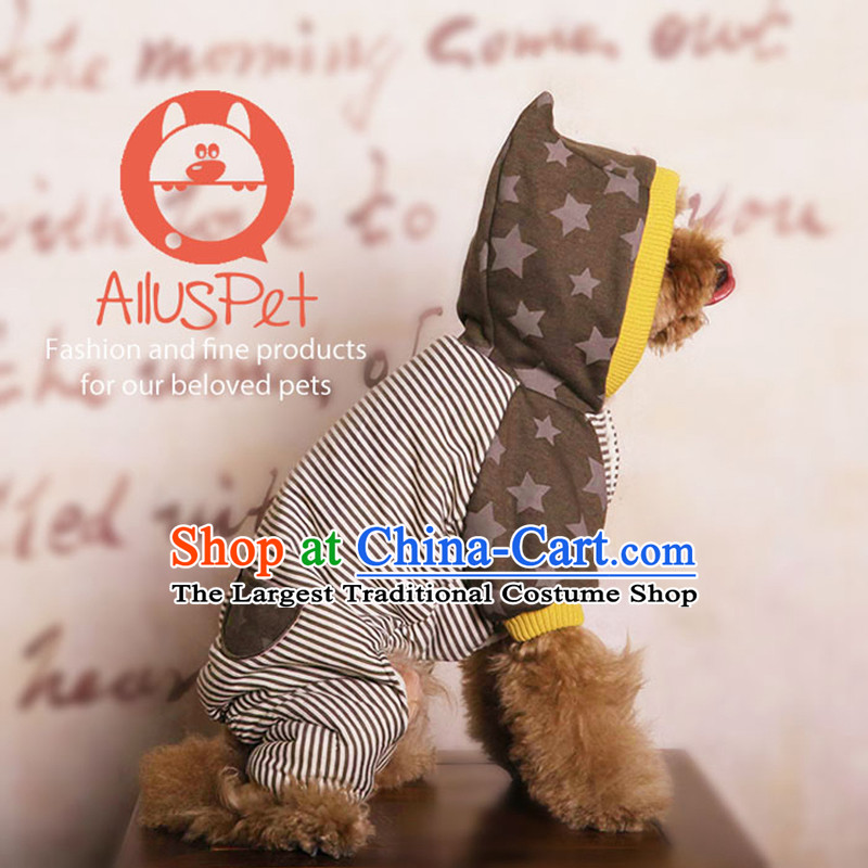 Dog Clothing Supplies dog costume pets clothes tedu gross autumn and winter clothing is a lovely vest four-legged sweater cotton coat thick S full-lok (quanle) , , , shopping on the Internet