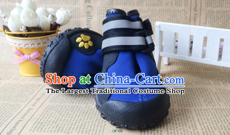 The pet anti-slip tien wear shoes large dog gross margin of Samoa Ha Shi Qi loose shoes Blue 5 lion picture, prices, brand platters! The elections are supplied in the national character of distribution, so action, buy now enjoy more preferential! As soon as possible.