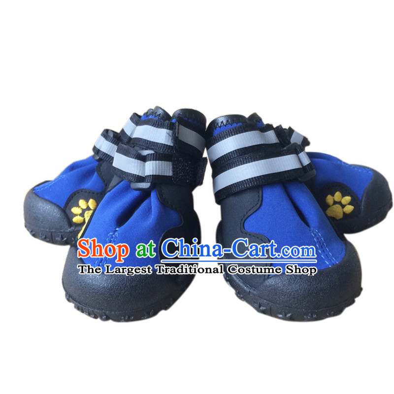 The pet anti-slip tien wear shoes large dog gross margin of Samoa Ha Shi Qi loose shoes lion blue No. 5, Tien Petho (newpet) , , , shopping on the Internet