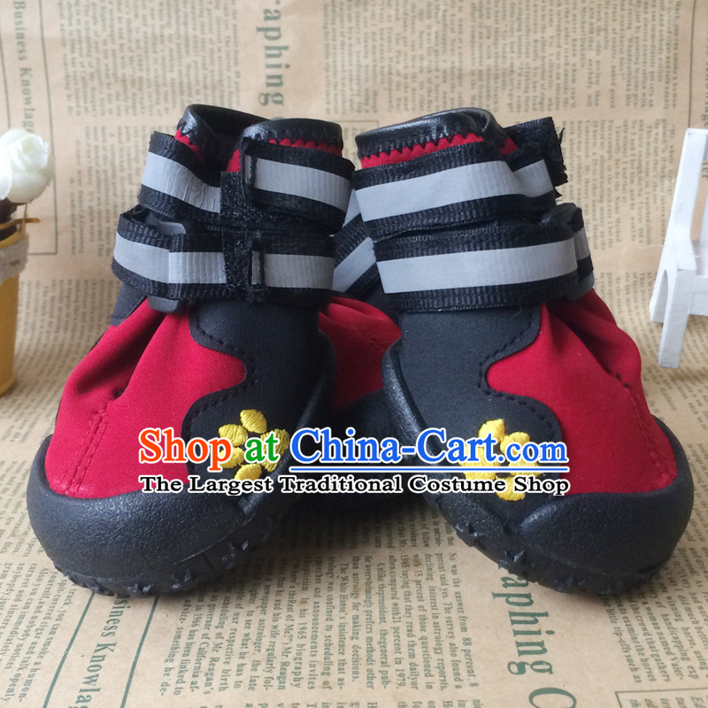 The pet anti-slip tien wear shoes large dog gross margin of Samoa Ha Shi Qi loose shoes Lions Red No. 5, Tien Petho (newpet) , , , shopping on the Internet