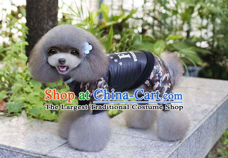 The new camouflage thick cotton FBI tedu dog clothes Fall/Winter Collections VIP pet four feet down picture color clothes L Recommendations 3.5 to 5.5 picture, prices, brand platters! The elections are supplied in the national character of distribution, so action, buy now enjoy more preferential! As soon as possible.