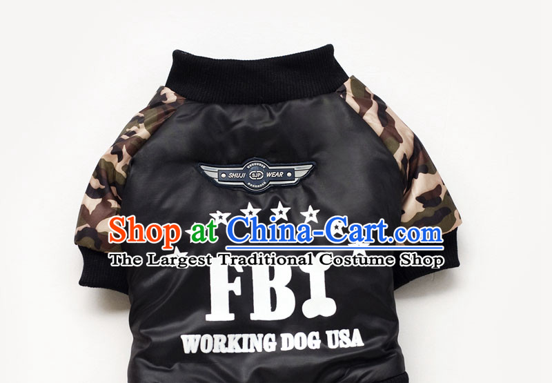 The new camouflage thick cotton FBI tedu dog clothes Fall/Winter Collections VIP pet four feet down picture color clothes XXL recommendations 9 to 10 pictures, prices, brand platters! The elections are supplied in the national character of distribution, so action, buy now enjoy more preferential! As soon as possible.