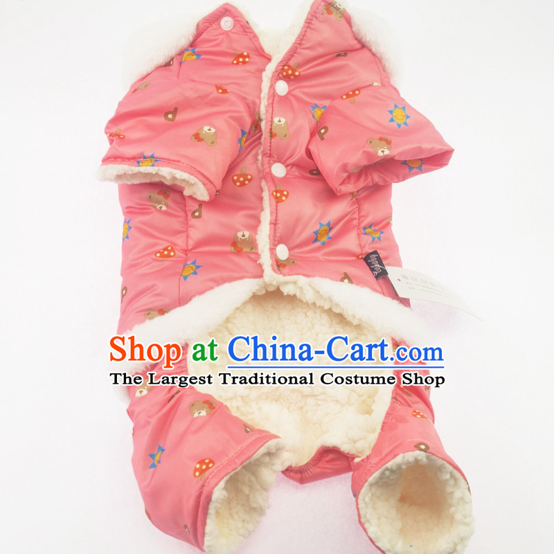 Pets dress autumn and winter clothing new dog tedu Hiromi Xiong ãþòâ dog than Feather & Pink Mushroom Xiong 14, Blue Lai , , , shopping on the Internet