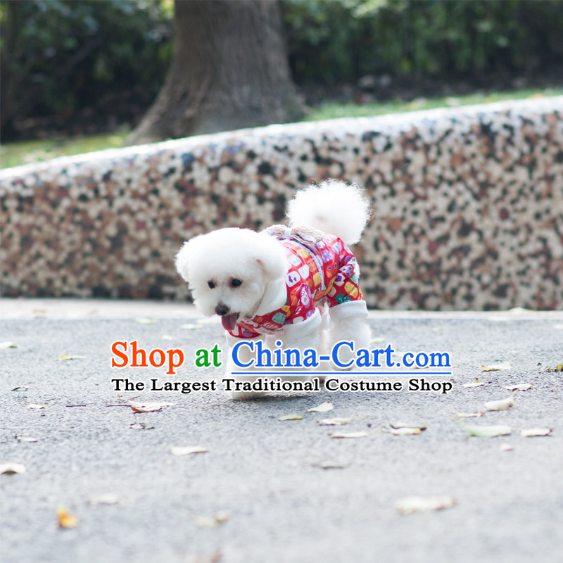 Pets dress autumn and winter clothing new dog tedu Hiromi Xiong ãþòâ dog than Feather & red 10, Blue Lai , , , shopping on the Internet