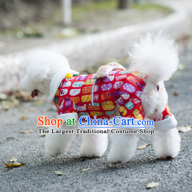 Pets dress autumn and winter clothing new dog tedu Hiromi Xiong ãþòâ dog than Feather & red 10, Blue Lai , , , shopping on the Internet
