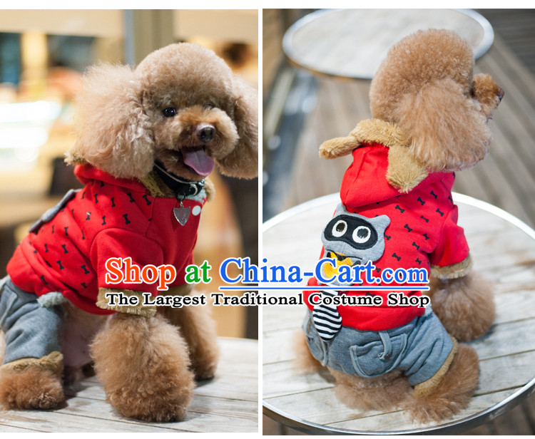 Pet dog costume of autumn and winter clothing dog) thick-yi tedu Hiromi than Xiong autumn and winter-footed sided flannel shirt thoroughly rouge toner dolls 12 pictures, prices, brand platters! The elections are supplied in the national character of distribution, so action, buy now enjoy more preferential! As soon as possible.