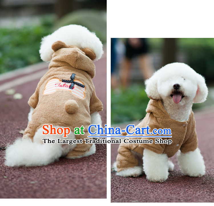 Pet dog costume of autumn and winter clothing dog) thick-yi tedu Hiromi than Xiong autumn and winter-footed sided flannel shirt thoroughly rouge toner dolls 12 pictures, prices, brand platters! The elections are supplied in the national character of distribution, so action, buy now enjoy more preferential! As soon as possible.