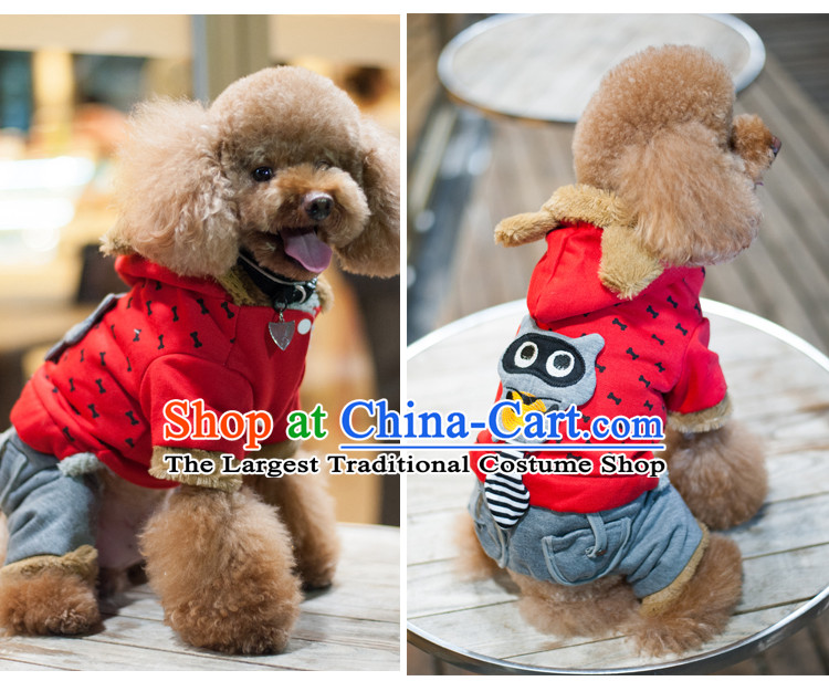 Pet dog costume of autumn and winter clothing dog) thick-yi tedu Hiromi than Xiong autumn and winter coat thickness of four feet of red lace big butterfly 14 pictures, prices, brand platters! The elections are supplied in the national character of distribution, so action, buy now enjoy more preferential! As soon as possible.