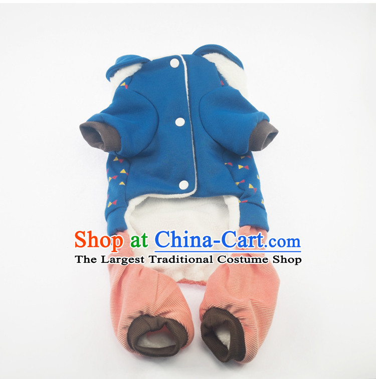 Pet dog costume of autumn and winter clothing dog) thick-yi tedu Hiromi than Xiong autumn and winter coat four feet thick blue classic navy jumpsuits 12 pictures, prices, brand platters! The elections are supplied in the national character of distribution, so action, buy now enjoy more preferential! As soon as possible.