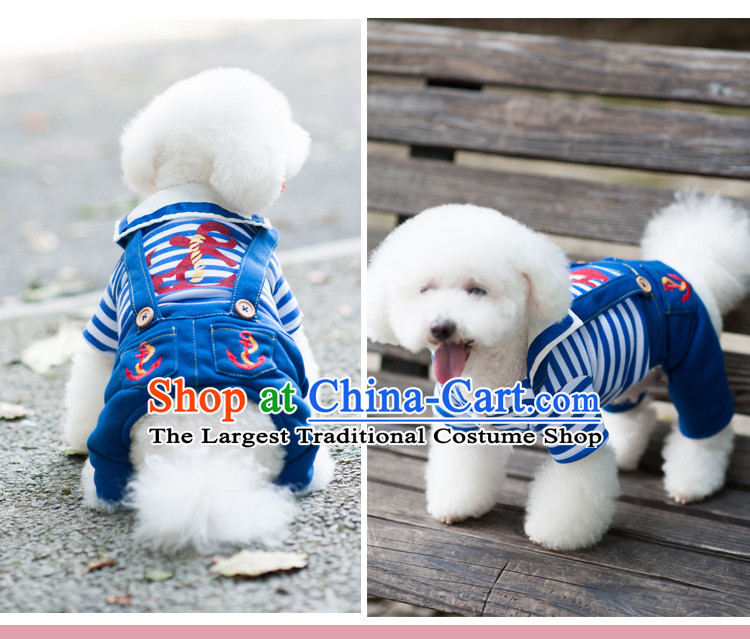 Pet dog costume of autumn and winter clothing dog) thick-yi tedu Hiromi than Xiong autumn and winter coat four feet thick blue classic navy jumpsuits 14 pictures, prices, brand platters! The elections are supplied in the national character of distribution, so action, buy now enjoy more preferential! As soon as possible.