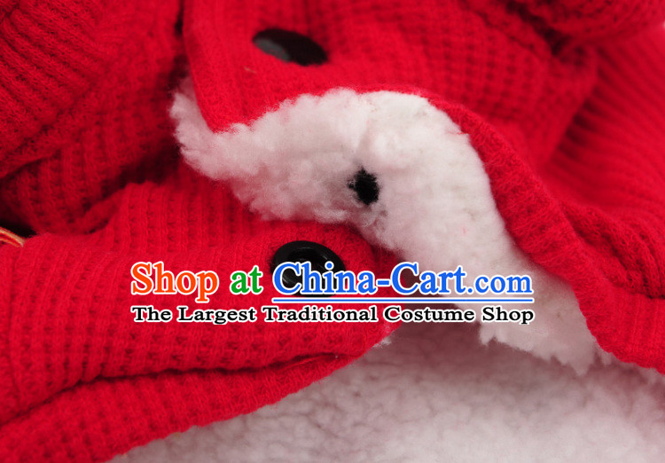 Hua Yuan hoopet dog warm winter clothing tedu both feet Yi Yorkshire ãþòâ pets clothing Edition Red two cardigan XS- chest 25-30cm picture, prices, brand platters! The elections are supplied in the national character of distribution, so action, buy now enjoy more preferential! As soon as possible.