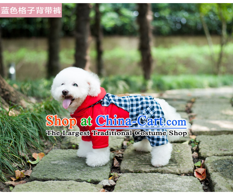 Pet dog autumn and winter clothing clothes VIP tedu than Xiong Hiromi stylish 4 pin yi red, blue jeans cap Netherlands 16 pictures, prices, brand platters! The elections are supplied in the national character of distribution, so action, buy now enjoy more preferential! As soon as possible.