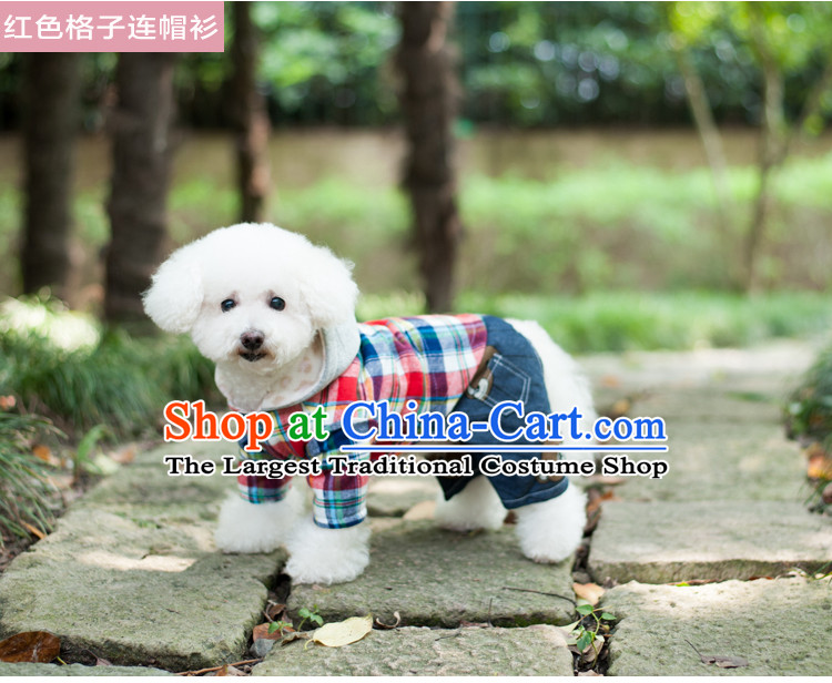 Pet dog autumn and winter clothing clothes VIP tedu than Xiong Hiromi stylish 4 pin yi red, blue jeans cap Netherlands 18 pictures, prices, brand platters! The elections are supplied in the national character of distribution, so action, buy now enjoy more preferential! As soon as possible.