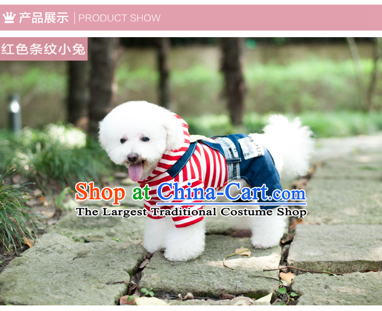 Pet dog costume autumn and winter clothing VIP Hiromi than Xiong tedu streaks series jumpsuits four feet, Yi red bar cowboy BUNNIES S of pictures, prices, brand platters! The elections are supplied in the national character of distribution, so action, buy now enjoy more preferential! As soon as possible.