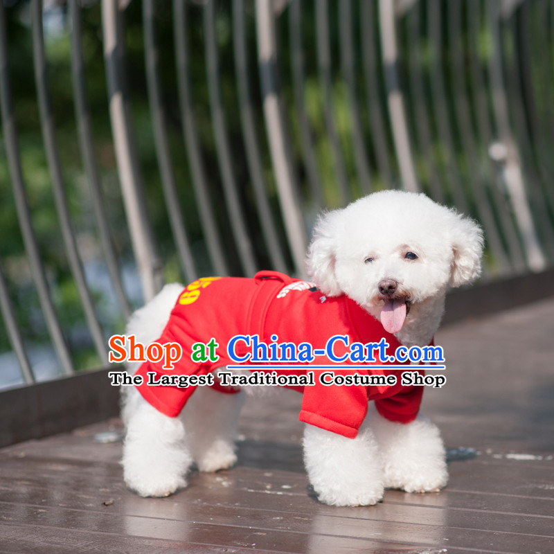Pet dog costume autumn and winter clothing than Xiong VIP Hiromi tedu stylish 4 pin sweater FEIYING S of red, blue Lai , , , shopping on the Internet