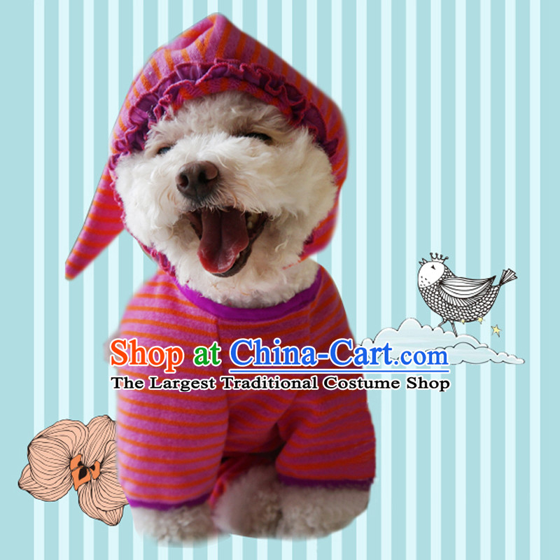 Dog Clothing Supplies dog costume pets clothes tedu gross autumn and winter clothing is a lovely vest four-legged sweater toner streaks cotton coat M Full American (quanle) , , , shopping on the Internet