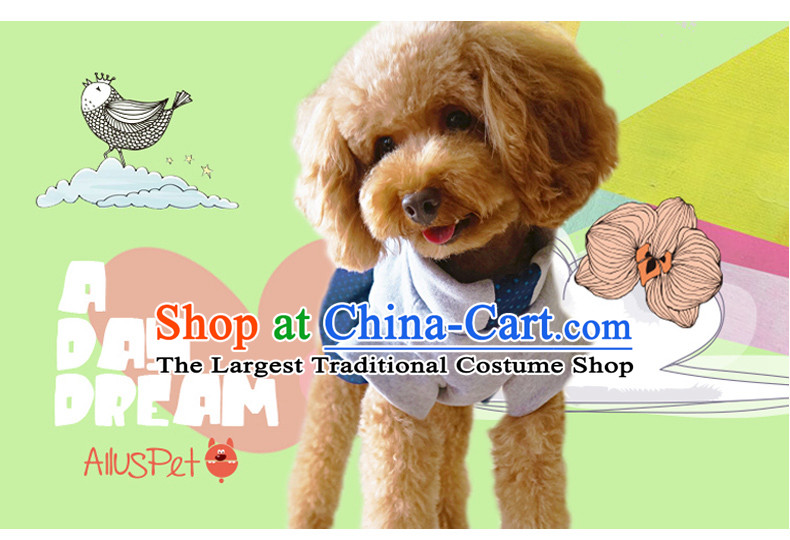 Dog Clothing Supplies dog costume pets clothes tedu gross autumn and winter clothing is a lovely vest four-legged sweater cotton coat thick BIG Gray L photo, prices, brand platters! The elections are supplied in the national character of distribution, so action, buy now enjoy more preferential! As soon as possible.