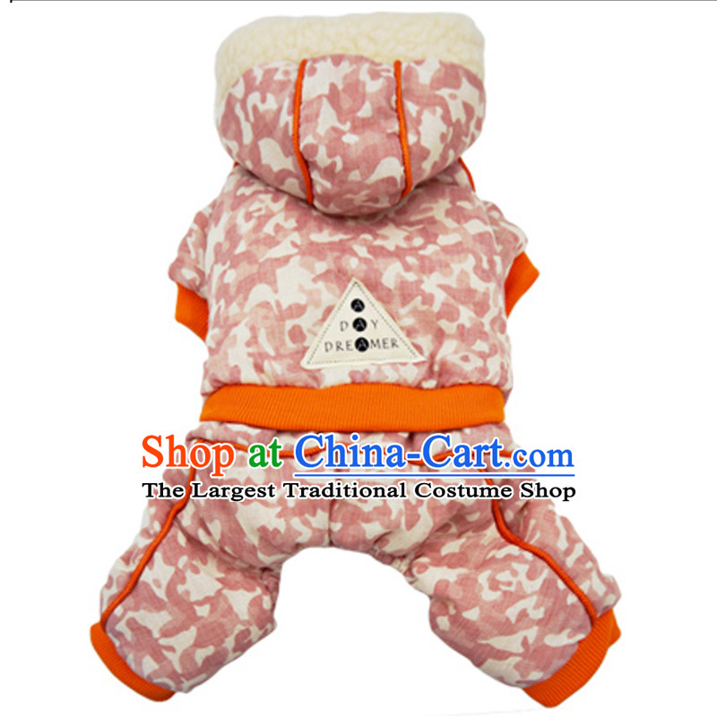 Dog Clothing Supplies dog costume pets clothes tedu gross autumn and winter waistcoat lovely services is a four-legged sweater cotton coat-colored shirt pink, L-lok (quanle) , , , shopping on the Internet