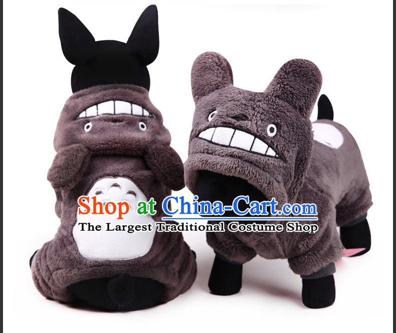 Dog clothes pet dog autumn and winter clothing chihuahuas than Xiong Hiromi vip pets clothing four feet, Yi clover strap - Gray M chest 37cm back long 25cm (5-6) pictures, price catty, brand platters! The elections are supplied in the national character of distribution, so action, buy now enjoy more preferential! As soon as possible.