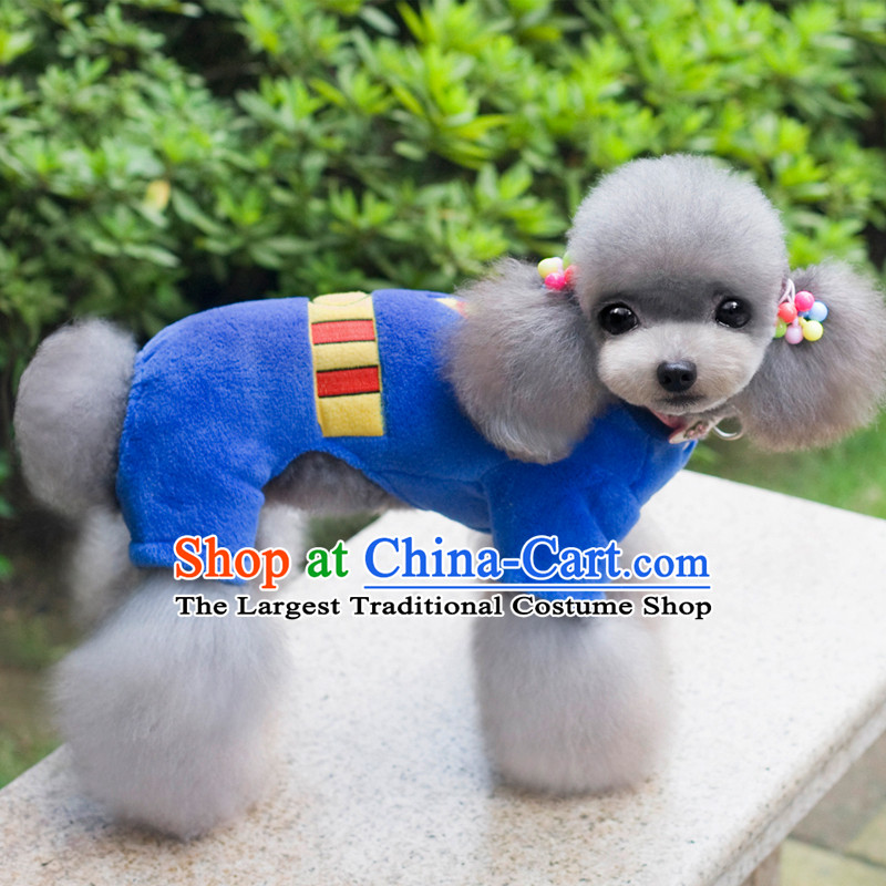 The Dog Tien kitten alike clothes tedu pets in the autumn and winter clothing supplies apparel c.o.d. dog Hiromi than four_legged clothes Xiong VIP Superman and woolen 4 m