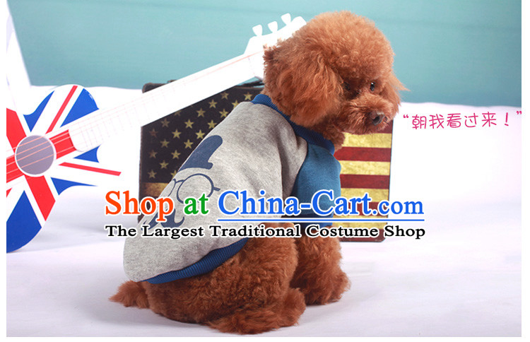 Dog clothes tedu dog clothes dog T-shirt dog sweater pet clothes than Xiong Hiromi blue beard XL Photo, prices, brand platters! The elections are supplied in the national character of distribution, so action, buy now enjoy more preferential! As soon as possible.