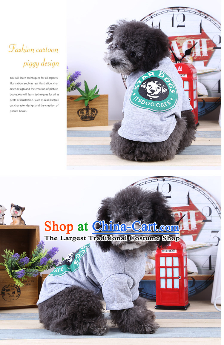 Dog clothes tedu dog clothes dog T-shirt dog sweater pet clothes than Xiong Hiromi blue beard XL Photo, prices, brand platters! The elections are supplied in the national character of distribution, so action, buy now enjoy more preferential! As soon as possible.