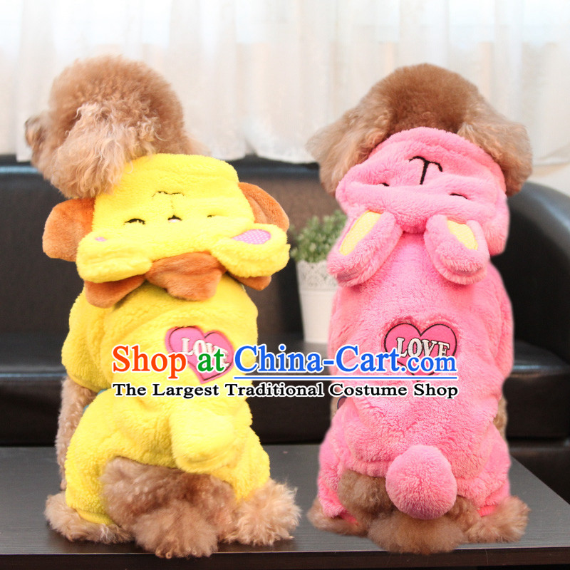 The lovely pet dog morph clothing tedu than small dogs Xiong pets in the autumn and winter clothing supplies costumes and pink, L, 9 easy-to-PET , , , shopping on the Internet