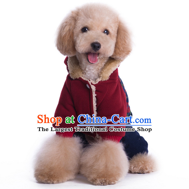 All metered parking spaces along with pet dogs Addis Ababa clothes autumn and winter clothing supplies tedu gross dog costume small dogs in large dogs, Mimi Addis Ababa of red , , , shopping on the Internet