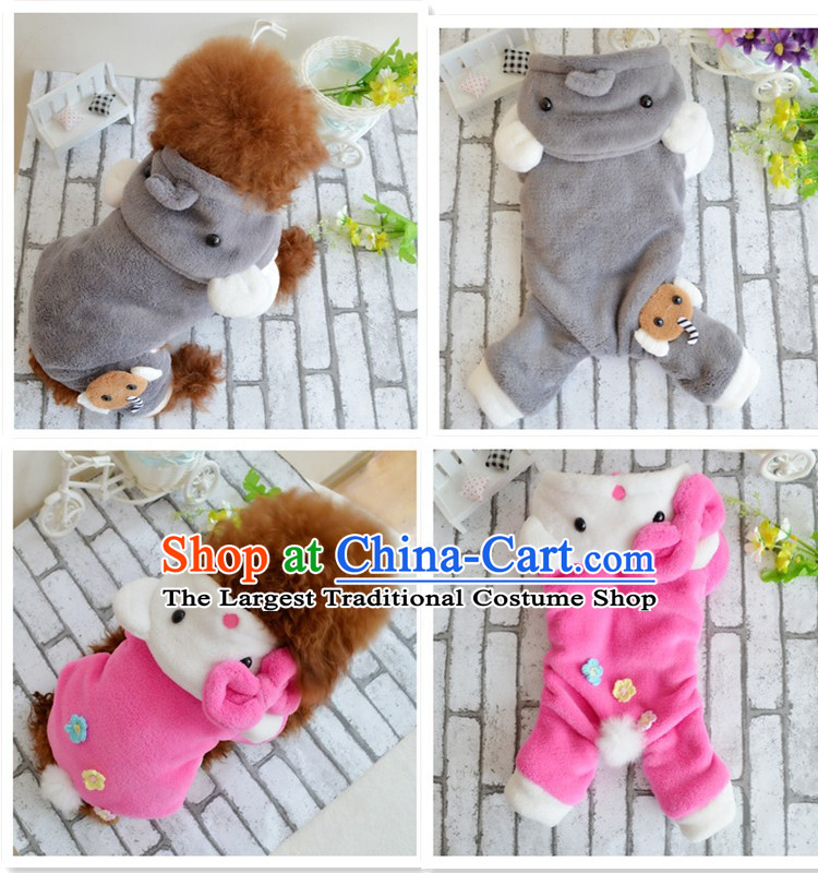 National Postal Addis Ababa claptrap PET package clothes tedu small dog clothes military dogs than Xiong chihuahuas autumn and winter new thick KT cat double thick, KT L back long 30CM chest 43CM photo, prices, brand platters! The elections are supplied in the national character of distribution, so action, buy now enjoy more preferential! As soon as possible.