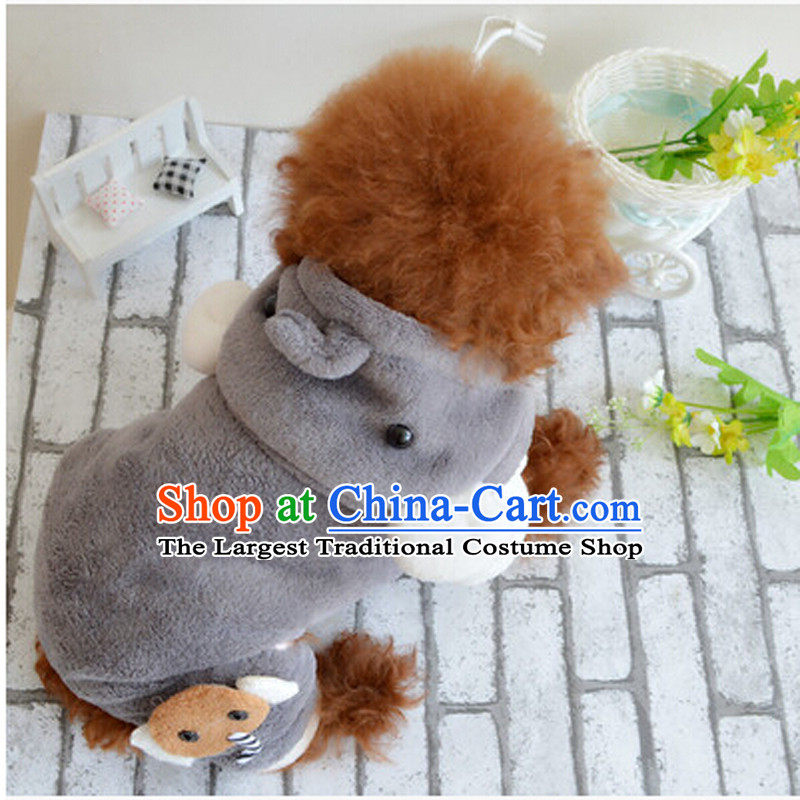 National Postal Addis Ababa claptrap PET package clothes tedu small dog clothes military dogs than Xiong chihuahuas autumn and winter new thick KT cat double thick, KT L Back Long Chest 43CM, 30CM the darling of the , , , shopping on the Internet