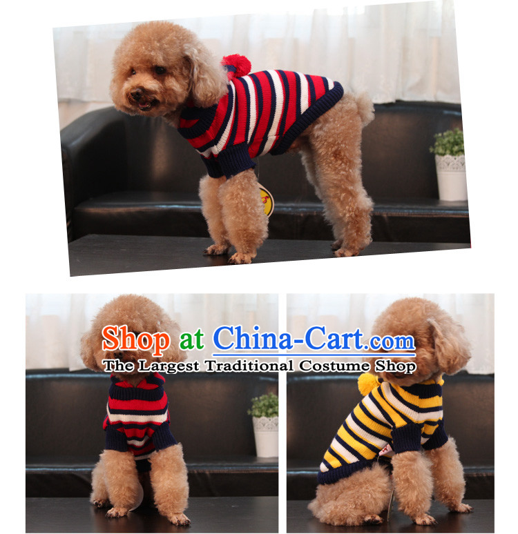 The Paddington streaks cap shirt dog clothes tedu clothes pet dog clothes Fall/Winter Collections yellow, blue, and white L picture, prices, brand platters! The elections are supplied in the national character of distribution, so action, buy now enjoy more preferential! As soon as possible.