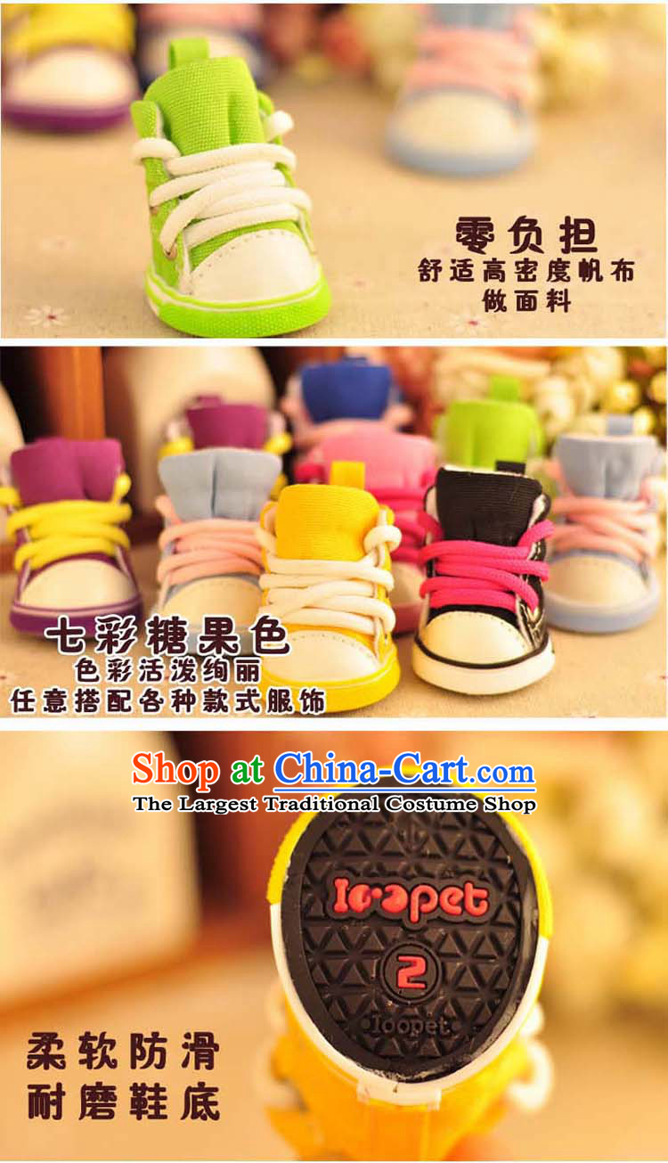 The National Package Mail dog shoes for autumn and winter by new anti-skid shoes to Seven Colored small dog dog tedu shoes pet shoes cowboy take a red 4 Internal 4.5*4.0CM REFERENCE WEIGHT 8-12 catty picture, prices, brand platters! The elections are supplied in the national character of distribution, so action, buy now enjoy more preferential! As soon as possible.