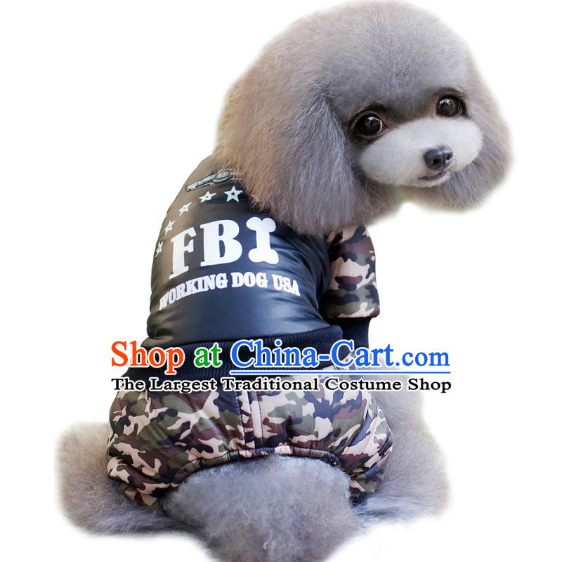 Fast skip dog clothes tedu gross than Xiong Chihuahuas Hiromi dog clothes Fall_Winter Collections Small dogs VIP_footed clothes dog sweater downcoat feather robe L
