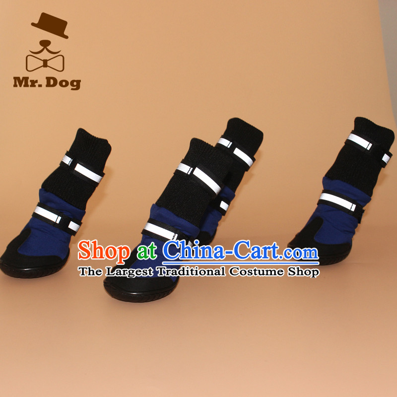 Mr.dog autumn and winter of medium-sized dogs large dogs gross Samoa and dog shoes large dog-long-barrel shoes wear blue M dogs (mr.dog) , , , shopping on the Internet