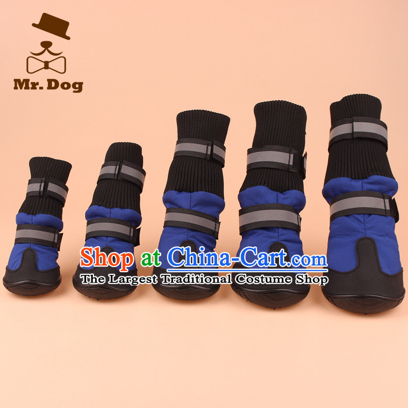 Mr.dog autumn and winter of medium-sized dogs large dogs gross Samoa and dog shoes large dog-long-barrel shoes wear blue M dogs (mr.dog) , , , shopping on the Internet