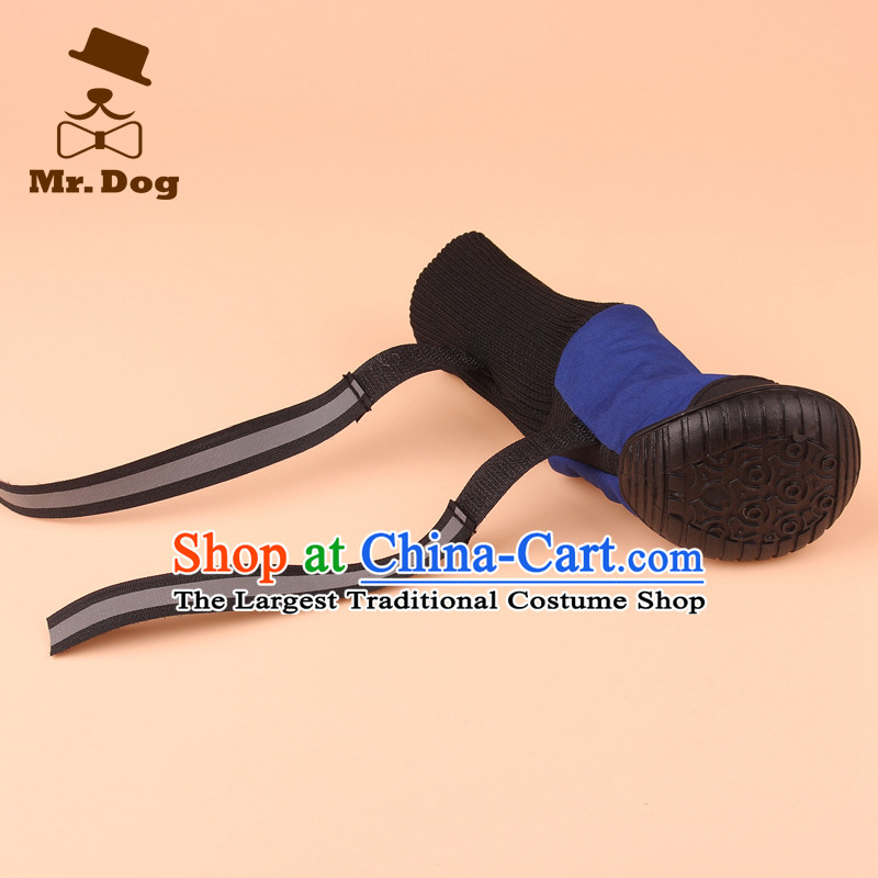 Mr.dog autumn and winter of medium-sized dogs large dogs gross Samoa and dog shoes large dog-long-barrel shoes wear blue M dogs (mr.dog) , , , shopping on the Internet