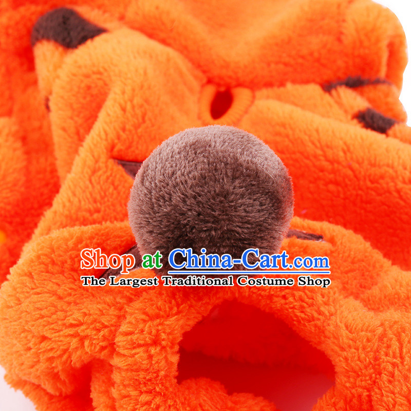 Pet dog warm winter clothing tedu than Xiong Hiromi dog costume orange/tigers morph replacing xxs,petcircle,,, pet supplies shopping on the Internet