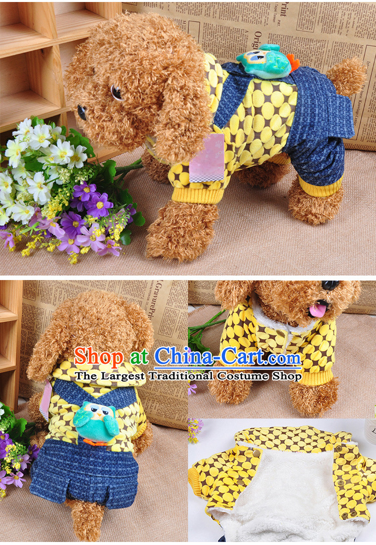 Dog Fall/Winter Collections warm clothing tedu pet clothes-footed Yi Xiong VIP lovely of more than small dogs clothes pink S picture, prices, brand platters! The elections are supplied in the national character of distribution, so action, buy now enjoy more preferential! As soon as possible.