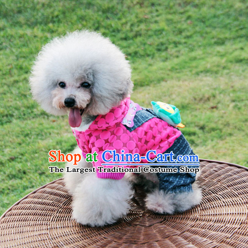 Dog Fall/Winter Collections warm clothing tedu pet clothes-footed Yi Xiong VIP lovely of more than small dogs clothes pink S, kung fu dogs (KUNG FU DOG) , , , shopping on the Internet