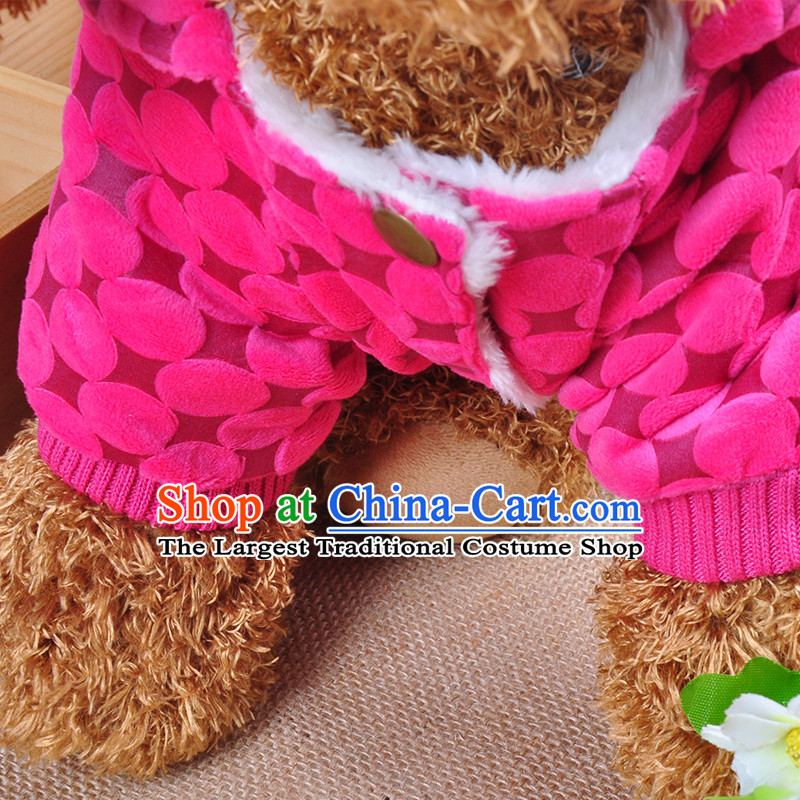 Dog Fall/Winter Collections warm clothing tedu pet clothes-footed Yi Xiong VIP lovely of more than small dogs clothes pink S, kung fu dogs (KUNG FU DOG) , , , shopping on the Internet